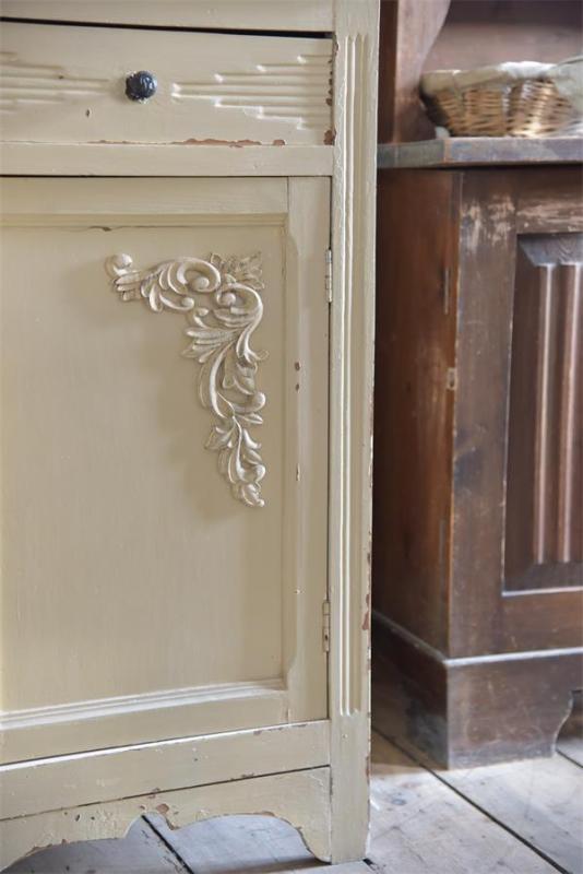 Holzornament Vintage Paint B24x15cm Rechts Holzornament Vintage Paint B24x15cm Rechts