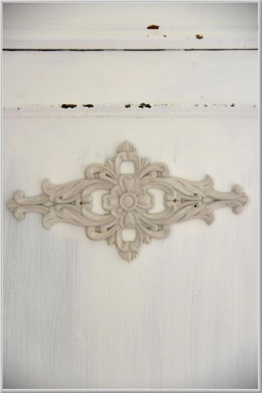 Holzornament Vintage Paint Ornament 32x16 cm Holzornament Vintage Paint Ornament 32x16 cm