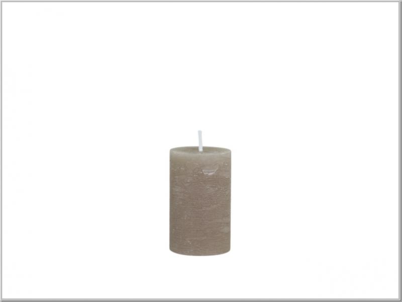 Macon rustikale Stumpenkerze Linen H8/Ø5cm Macon rustikale Stumpenkerze Linen H8/Ø5cm