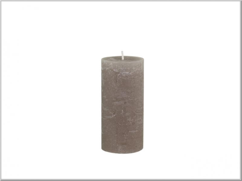 Macon rustikale Stumpenkerze Linen H25/Ø10cm Macon rustikale Stumpenkerze Linen H25/Ø10cm