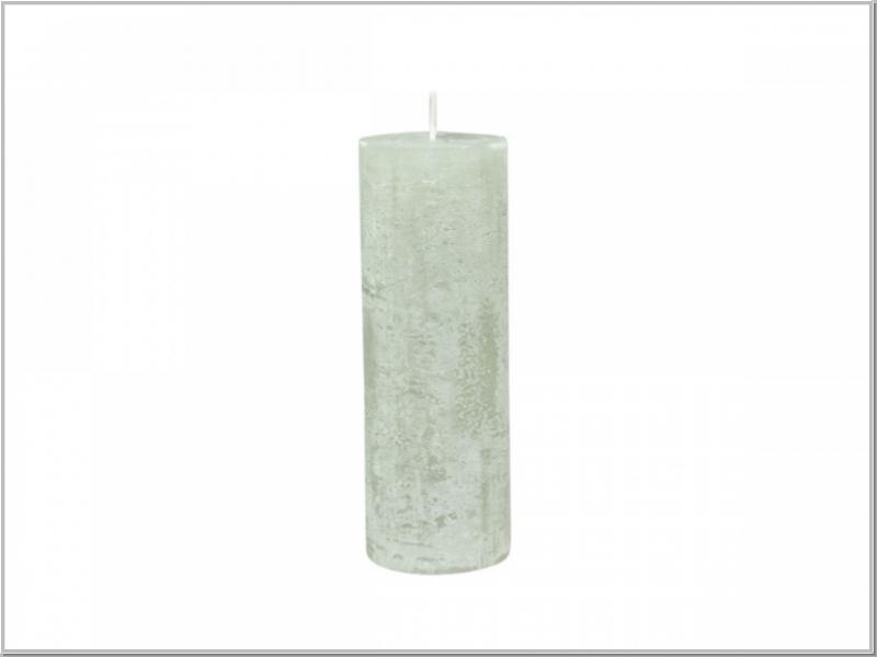 Macon rustikale Stumpenkerze VERTE H20/Ø7cm Macon rustikale Stumpenkerze VERTE H20/Ø7cm