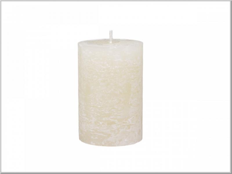 Macon rustikale Stumpenkerze CREME H15/Ø10cm Macon rustikale Stumpenkerze CREME H15/Ø10cm