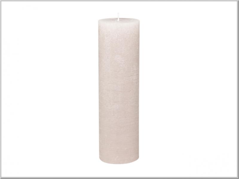 Macon rustikale Stumpenkerze staubig Rose H35/Ø10cm Macon rustikale Stumpenkerze staubig Rose H35/Ø10cm