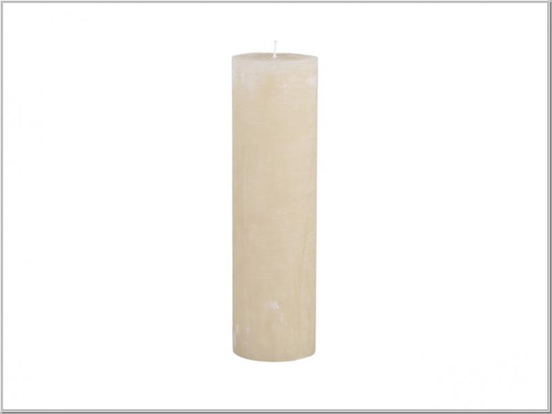 Macon rustikale Stumpenkerze Creme H35/Ø10cm Macon rustikale Stumpenkerze Creme H35/Ø10cm