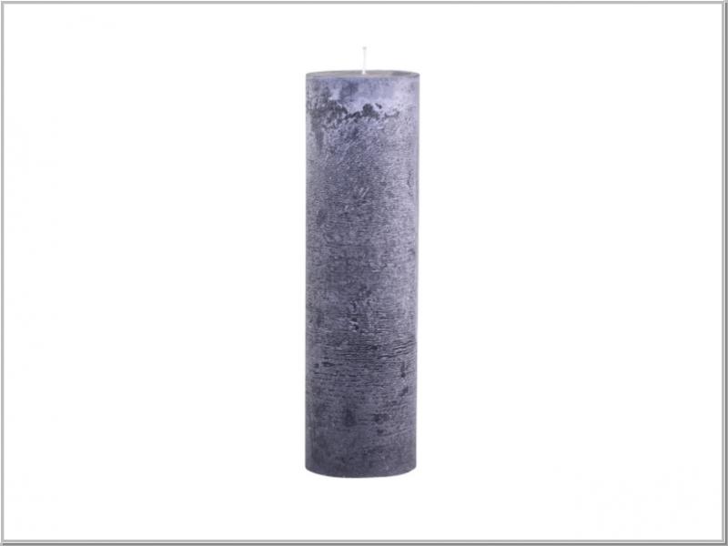 Macon rustikale Stumpenkerze Kohle H35/Ø10cm Macon rustikale Stumpenkerze Kohle H35/Ø10cm