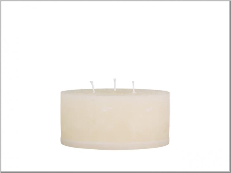 Macon rustikale Stumpenkerze Creme H7xØ15cm 3-Docht Macon rustikale Stumpenkerze Creme H7xØ15cm 3-Docht