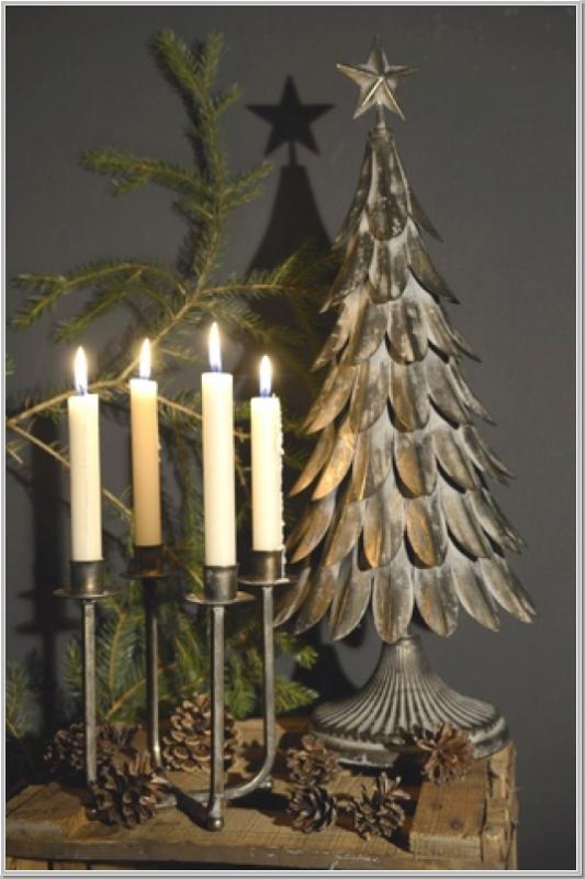 Kerzenleuchter  Adventskranz "Riccione" Gr.L Kerzenleuchter  Adventskranz "Riccione" Gr.L