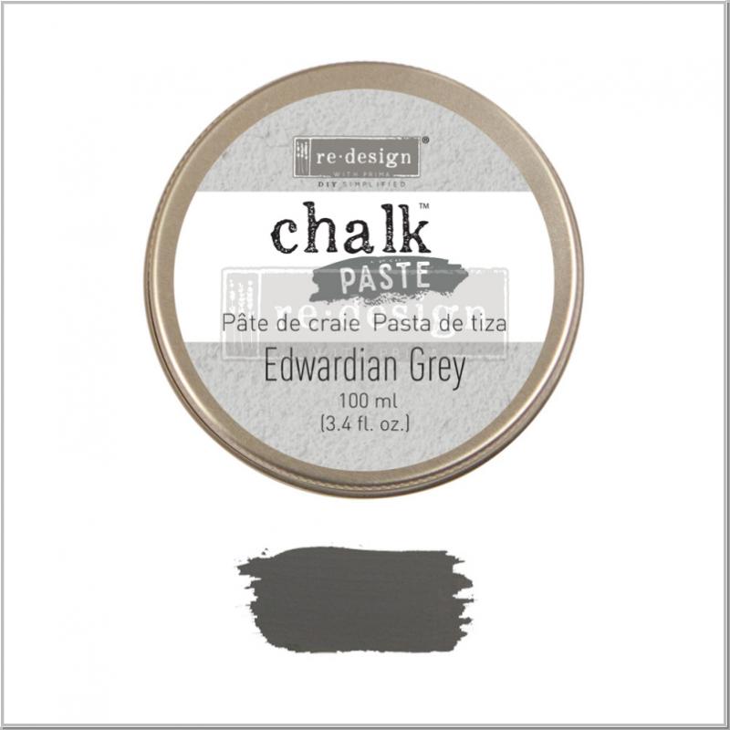 Vintage Paint Chalk Paste 100ml EDWARDIAN GREY Vintage Paint Chalk Paste 100ml EDWARDIAN GREY