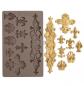 Preview: Vintage Paint Silicone Mold Fleur de Lis Preview: Vintage Paint Silicone Mold Fleur de Lis
