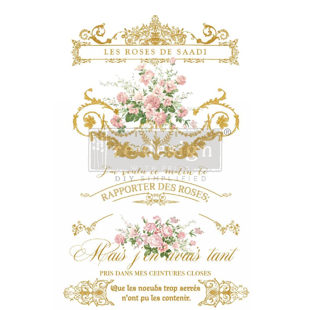 Decor Transfers® Kacha - Les Roses Decor Transfers® Kacha - Les Roses