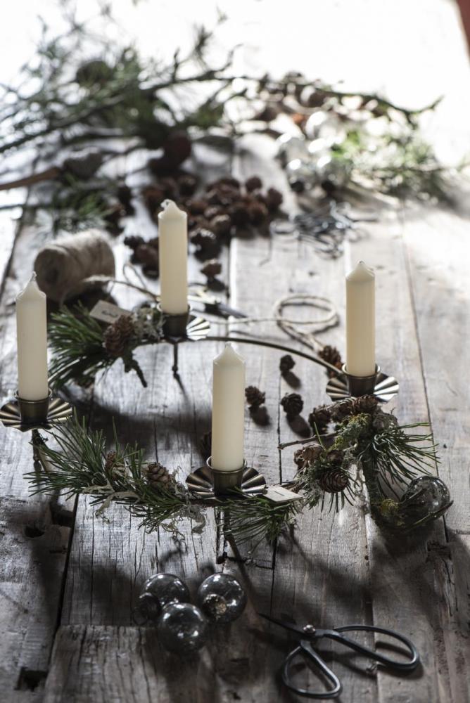 Preview: Ib Laursen Candle Light Rose H11 xØ 2.2cm Set of 2 Preview: Ib Laursen Candle Light Rose H11 xØ 2.2cm Set of 2