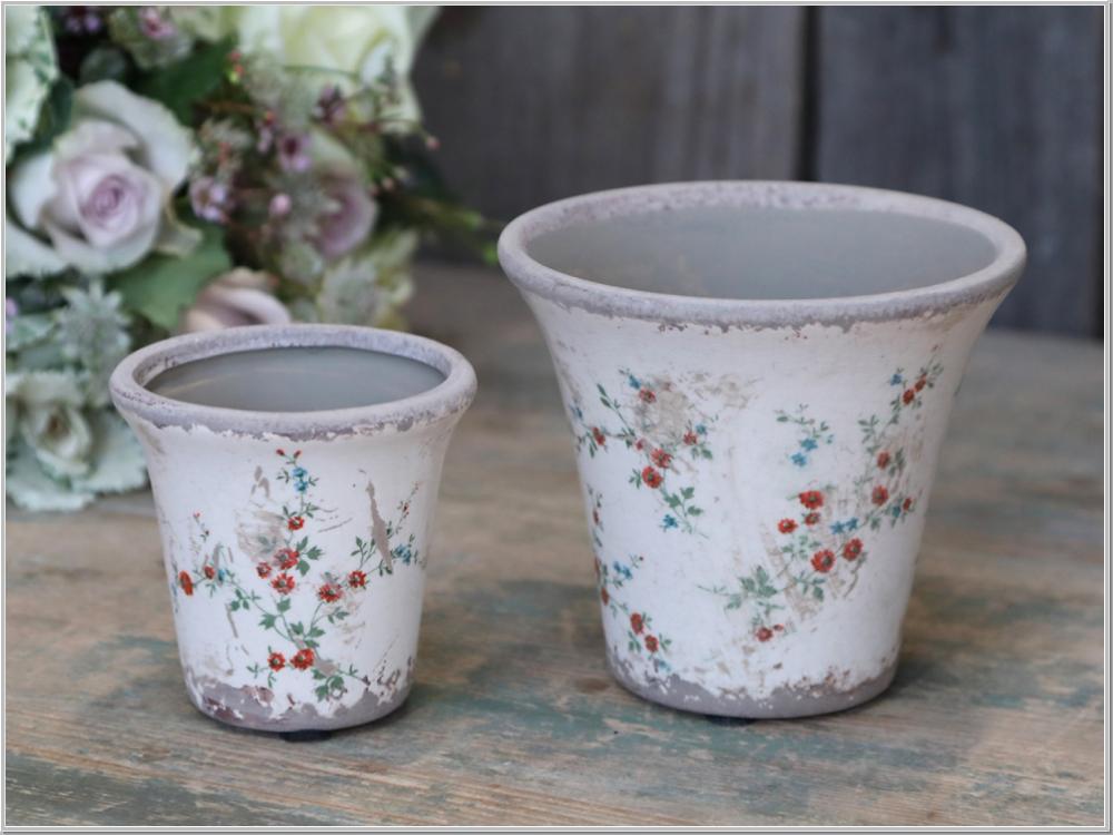 Preview: Plant Pot Ceramic Tulle H8,5xØ9cm Preview: Plant Pot Ceramic Tulle H8,5xØ9cm