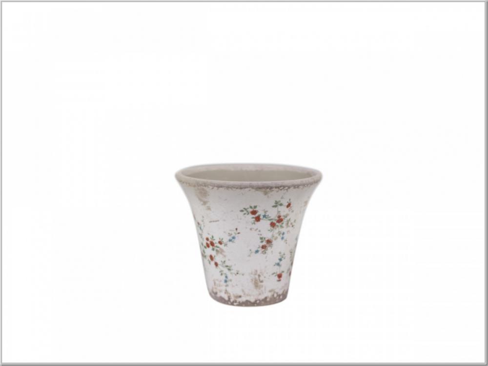 Preview: Plant Pot Ceramic Tulle H8,5xØ9cm Preview: Plant Pot Ceramic Tulle H8,5xØ9cm