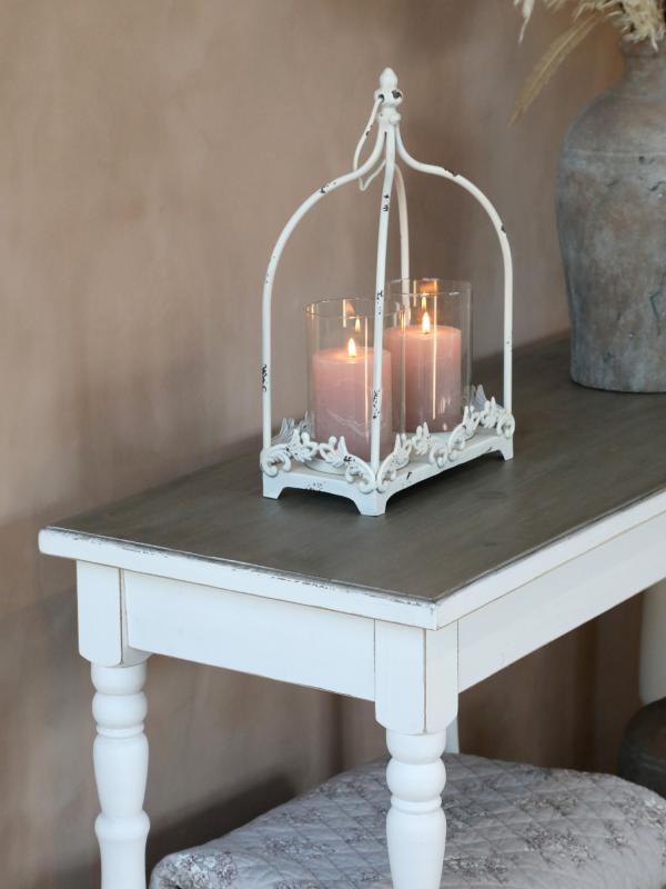 French lantern with 2 Holders for Candles French lantern with 2 Holders for Candles
