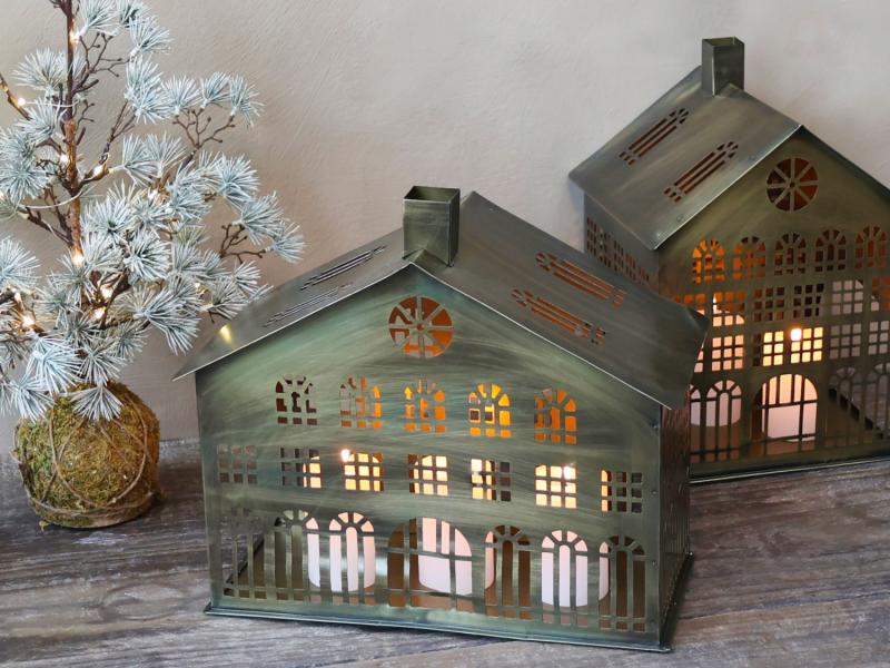 Candelhouse Messing antique L31cm Candelhouse Messing antique L31cm