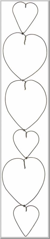 Hearts Garland L 76 cm Hearts Garland L 76 cm