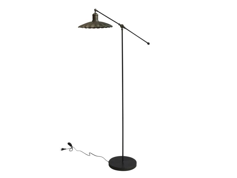 Floor lamp antique brass H155cm Floor lamp antique brass H155cm