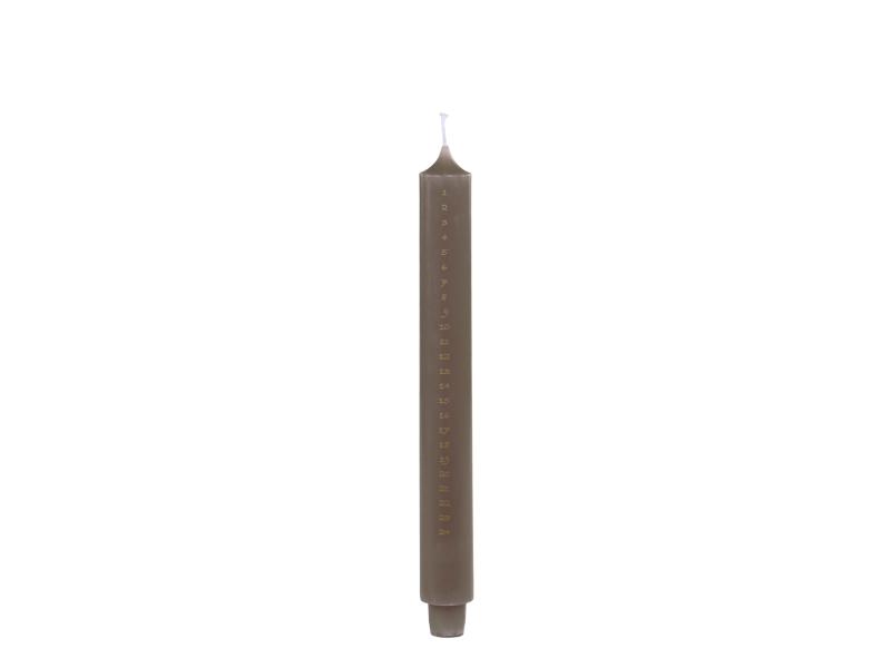 Advent candle calendar candle with gold print H29xØ3cm Advent candle calendar candle with gold print H29xØ3cm