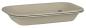 Preview: Soap dish made of enamel 2 parts 15.5x10.5cm Sand