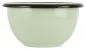 Preview: Schale Emaille Hellgrün Cream Ø10,5cm