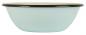 Preview: Schale Emaille Hellblau Cream Ø16,5cm