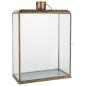 Preview: Lantern Messing Glass H48cm