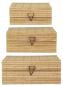 Preview: Box set made of bamboo, 3 pieces, natural