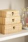Preview: Box set made of bamboo, 3 pieces, natural