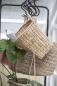 Preview: Wandkorb mit Henkel Wasserhyazinthe L36,5cm