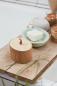 Preview: Soap dish ceramic 2 parts 15x12cm Green