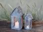 Preview: Fil de Fer Lichthaus Zink H16,5cm