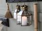 Preview: French lantern brass H16cm