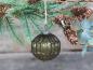 Preview: Christbaumkugel Glas Moos Ø8cm
