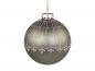 Preview: Christbaum Glas staubig grün Ø8cm