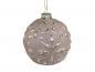 Preview: Weihnachtskugel m.Goldmuster Ø8cm