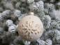 Preview: Weihnachtskugel m.Goldmuster Ø8cm