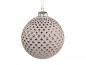 Preview: Weihnachtskugel m.Goldmuster Ø12cm