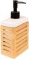 Preview: Seifen/Lotionsspender Bbambus Keramik 10x6x13cm