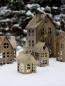Preview: Lichthaus Laterne Messing H15,5cm