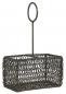 Preview: Salt and Pepper Basket Metal Black