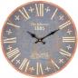 Preview: Wanduhr Flowers Türkis Ø34cm