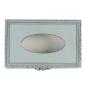 Preview: TISSUE BOX 27X18X10 CM BLUE BEIGE MDF PLASTIC RECTANGLE TISSUE DISPENSER