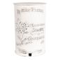 Preview: Trash can pedal bin white 12000ml