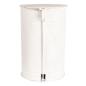 Preview: Trash can pedal bin white 12000ml