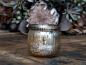 Preview: Tealight holder with pearl edge Ø7,5x7cm