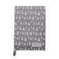 Preview: Krasilnikoff Tea Towel Christmas Forest 100% Cotton 50x70 Grey
