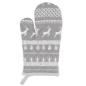 Preview: Ofenhandschuh Nordic grey Hirsch 16x30cm