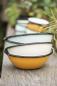 Preview: Schale Emaille Butter Cream Ø10,5cm