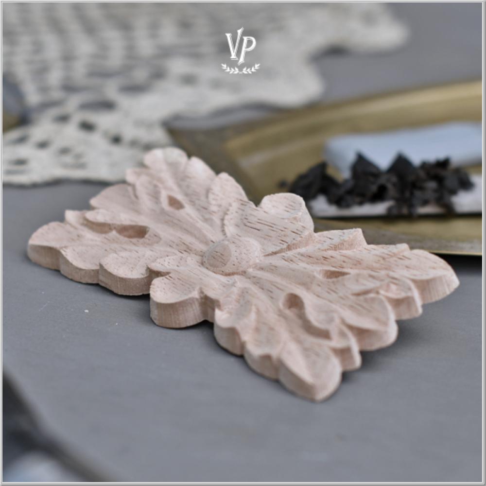 Holzornament Vintage Paint Ornament 6x12cm