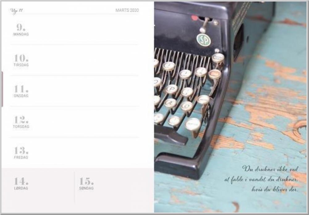 Calendar Book JDL